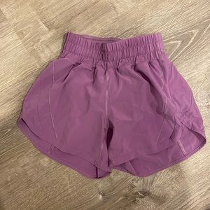 Preppy Purple Lululemon Track That Shorts
